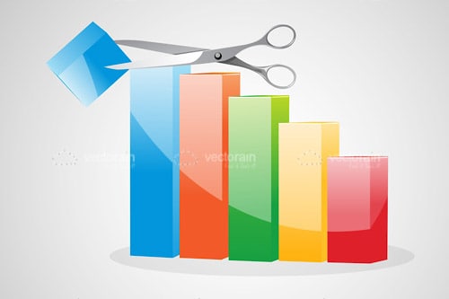 Business Graphs Cut with Scissors